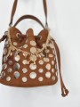 LLAVERO CHARM COWGIRL MIXED METALS