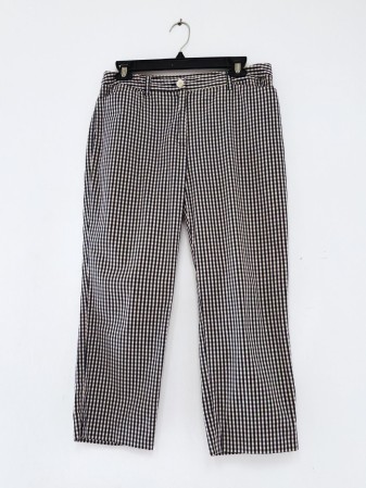PANTALON CUADROS BLANCO Y NEGRO