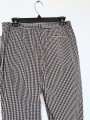 PANTALON CUADROS BLANCO Y NEGRO
