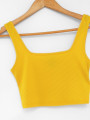 CROP TOP AMARILLO