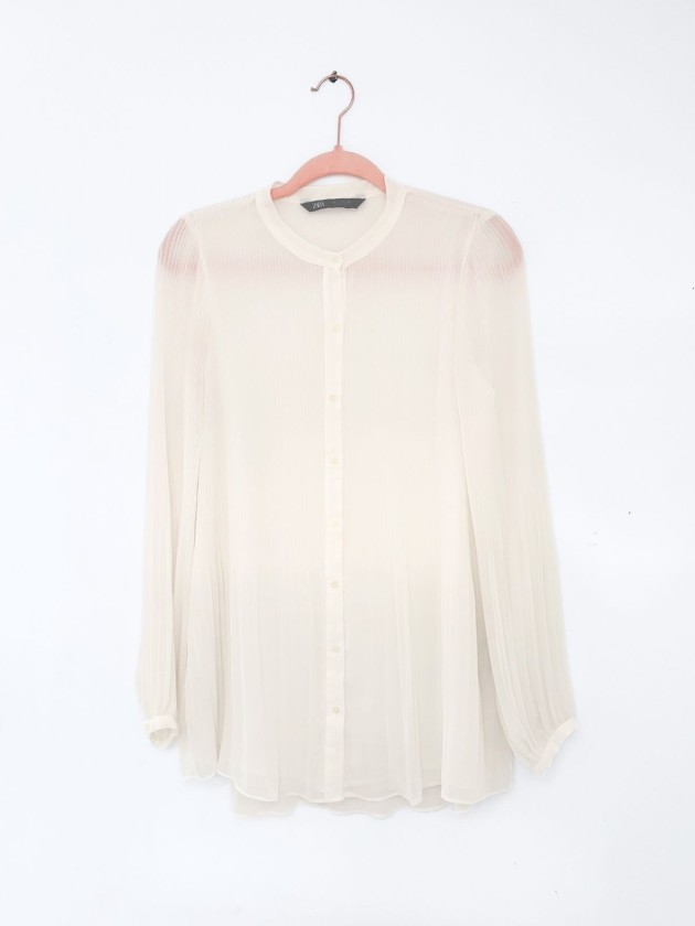 BLUSA ZARA CON PALETONES