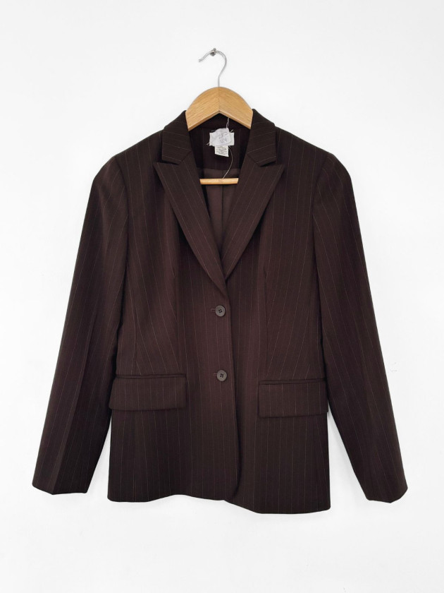 BLAZER VINTAGE CON RAYAS