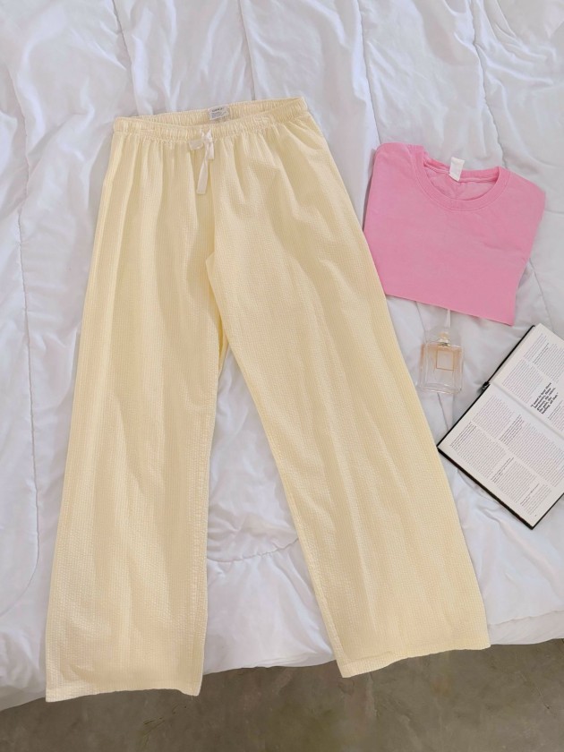 PANTALON RAYADO AMARILLO PASTEL