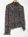 BLUSA FLORAL CON RUFFLES