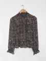 BLUSA FLORAL CON RUFFLES