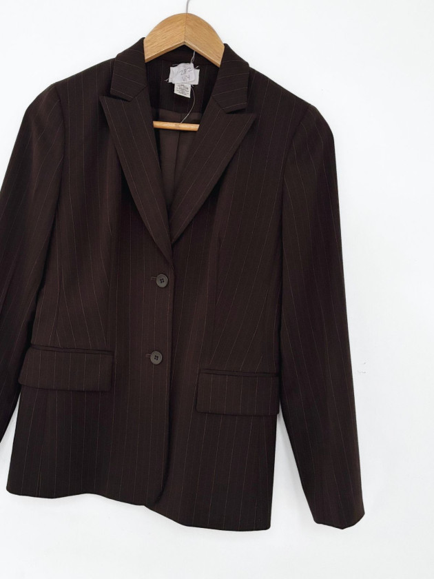 BLAZER VINTAGE CON RAYAS
