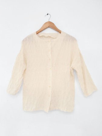BLUSA SHRINK CREMA