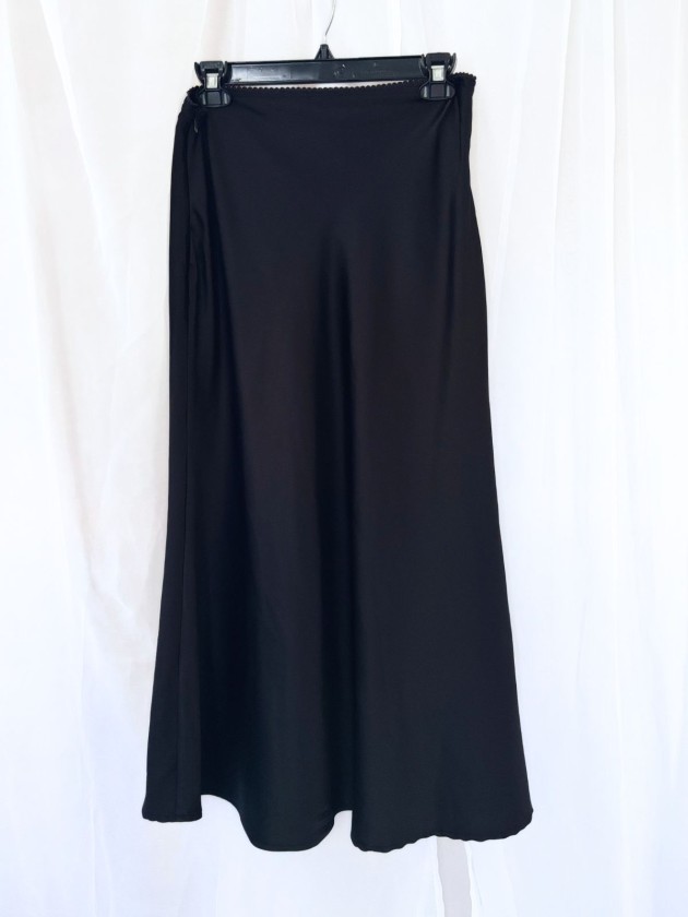 FALDA SATINADA MIDI