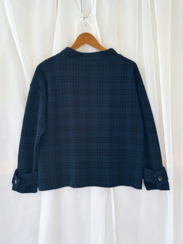 BLUSA HOUNDSTOOTH