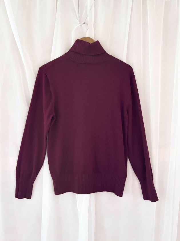 SUETER CHERRY CUELLO ALTO
