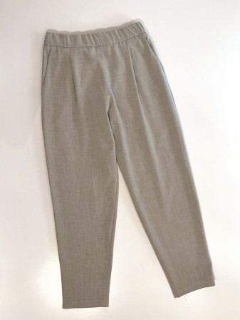 PANTALON GRIS CLARO PULL & BEAR