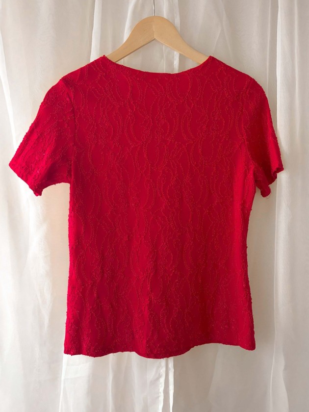 BLUSA BASICA ROJA