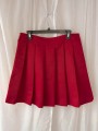 FALDA OCRE PLISADA RED