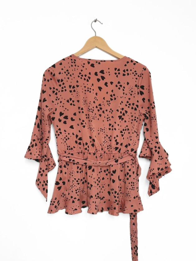 BLUSA PRINT DE CORAZONES