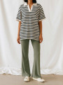 PANTS FLARE VERDE SAGE