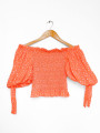 BLUSA ESTAMPADA ORANGE