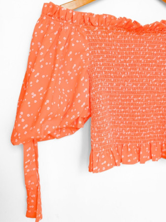 BLUSA ESTAMPADA ORANGE