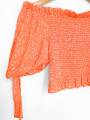 BLUSA ESTAMPADA ORANGE