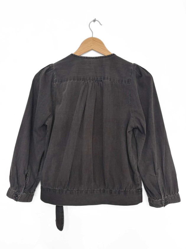 BLUSA DENIM CHARCOAL MADEWELL