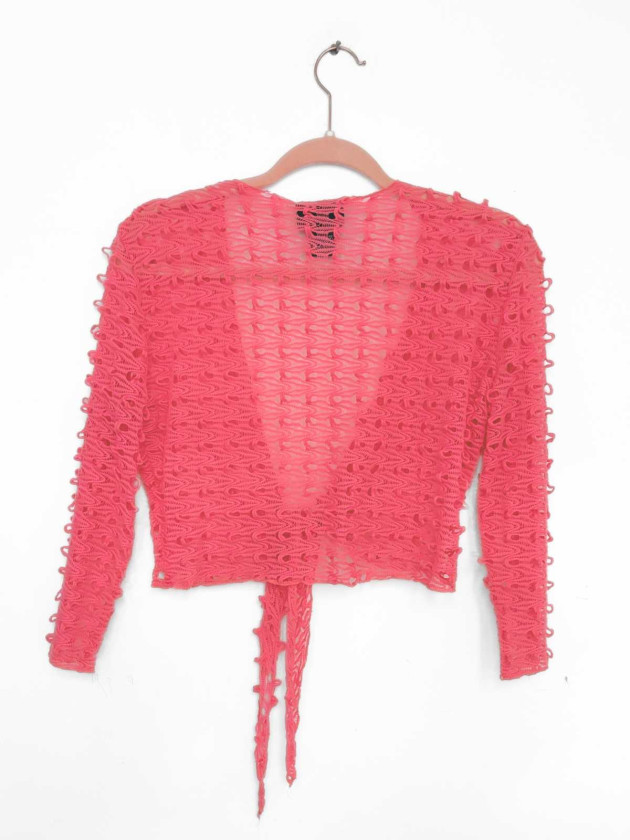 SUETER Y2K PEACHY CON TEXTURA