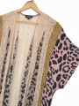 KIMONO ANIMAL PRINT Y LACE