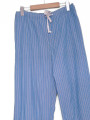 PANTALON RAYADO CELESTE
