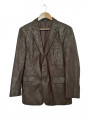 BLAZER CAFE SUEDE CON TEXTURA