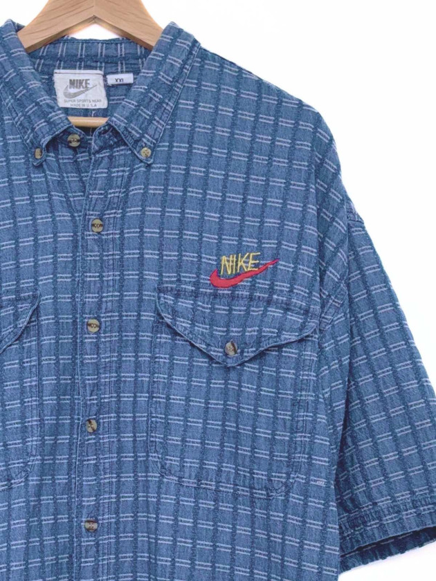 BLUSA VINTAGE DENIM NIKE OVERSIZED 80S