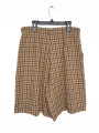 SHORT VINTAGE CUADRICULADO TIRO ALTO