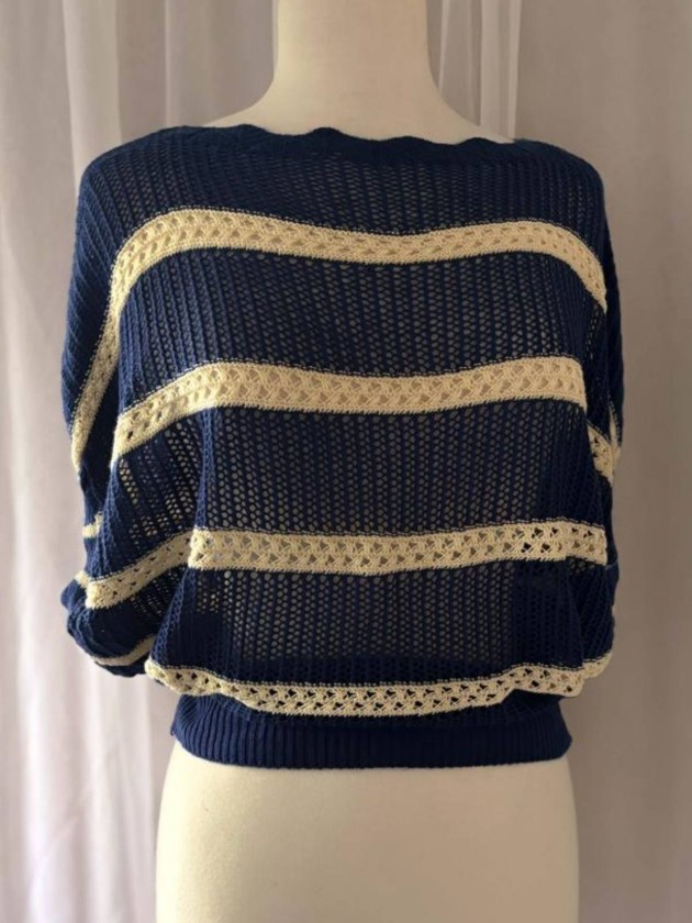 BLUSA TEJIDA STRIPES