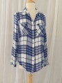 BLUSA CUADROS AZUL