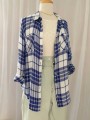 BLUSA CUADROS AZUL
