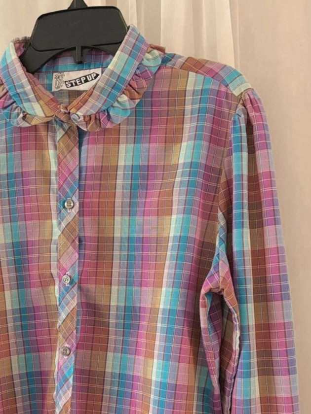 BLUSA CUELLO REDONDO VINTAGE