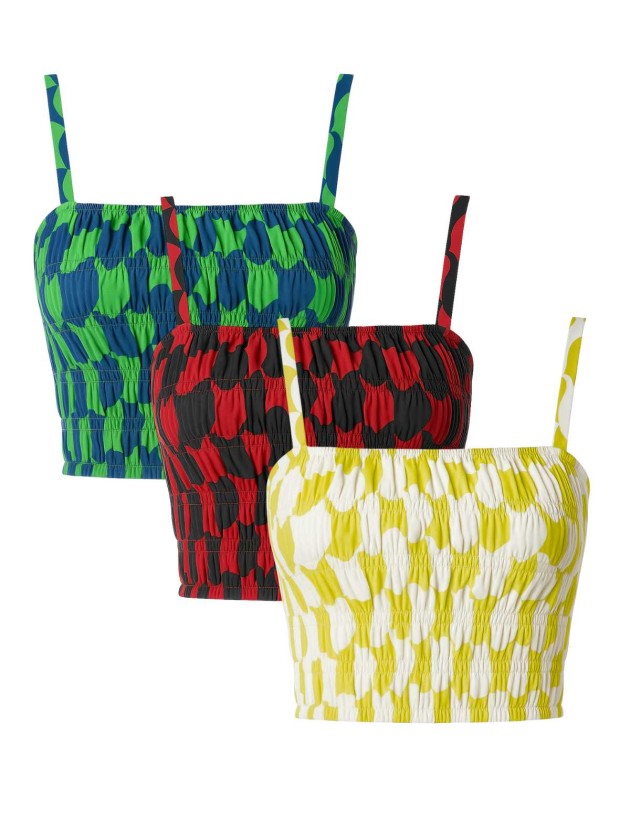 CROP TOP RIO DE COLORES