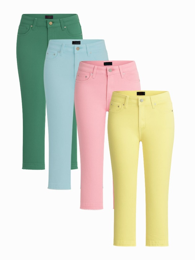 JEANS RECTO DE COLORES