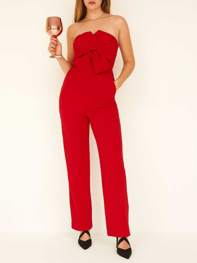 JUMPSUIT CON LAZO ALDEN