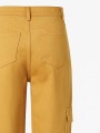 JEANS CARGO SOFT MUSTARD