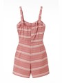 ROMPER ALGODON RAYADO SOFT RED